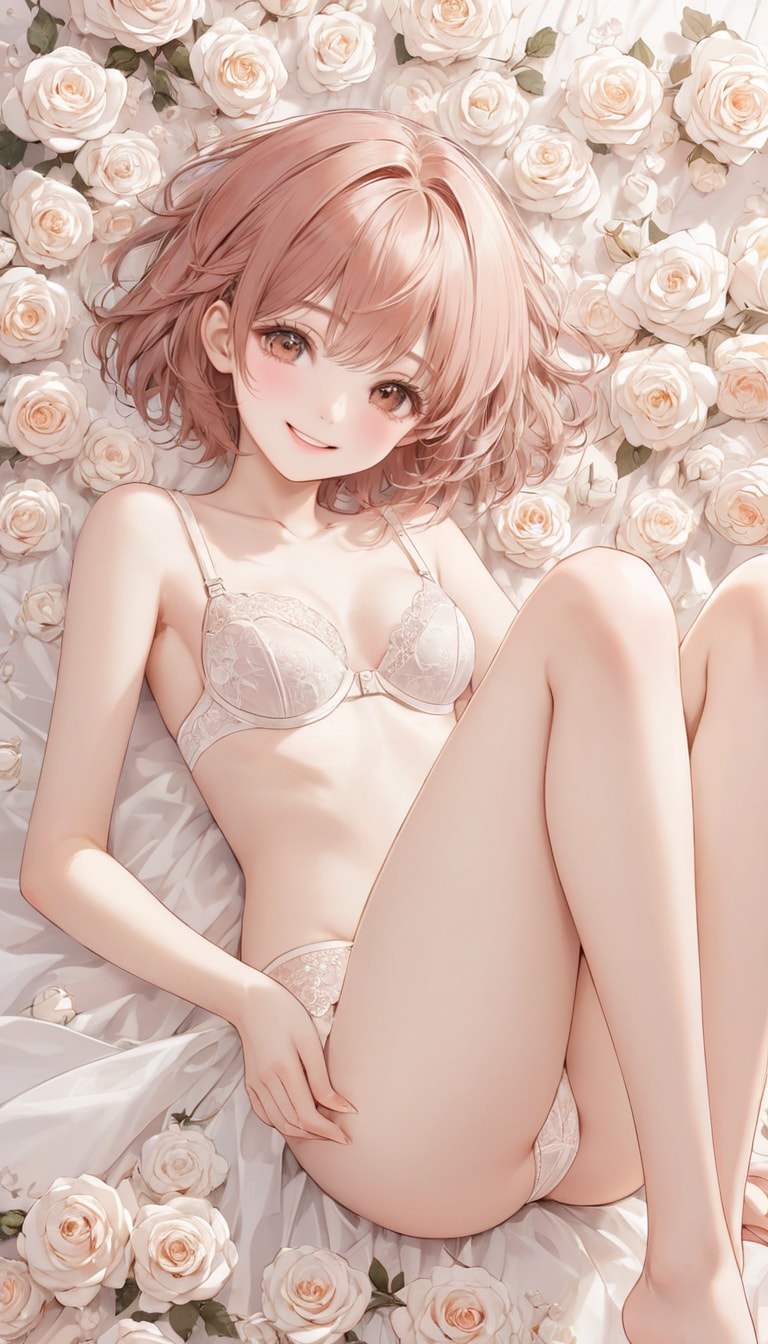 白薔薇とたま