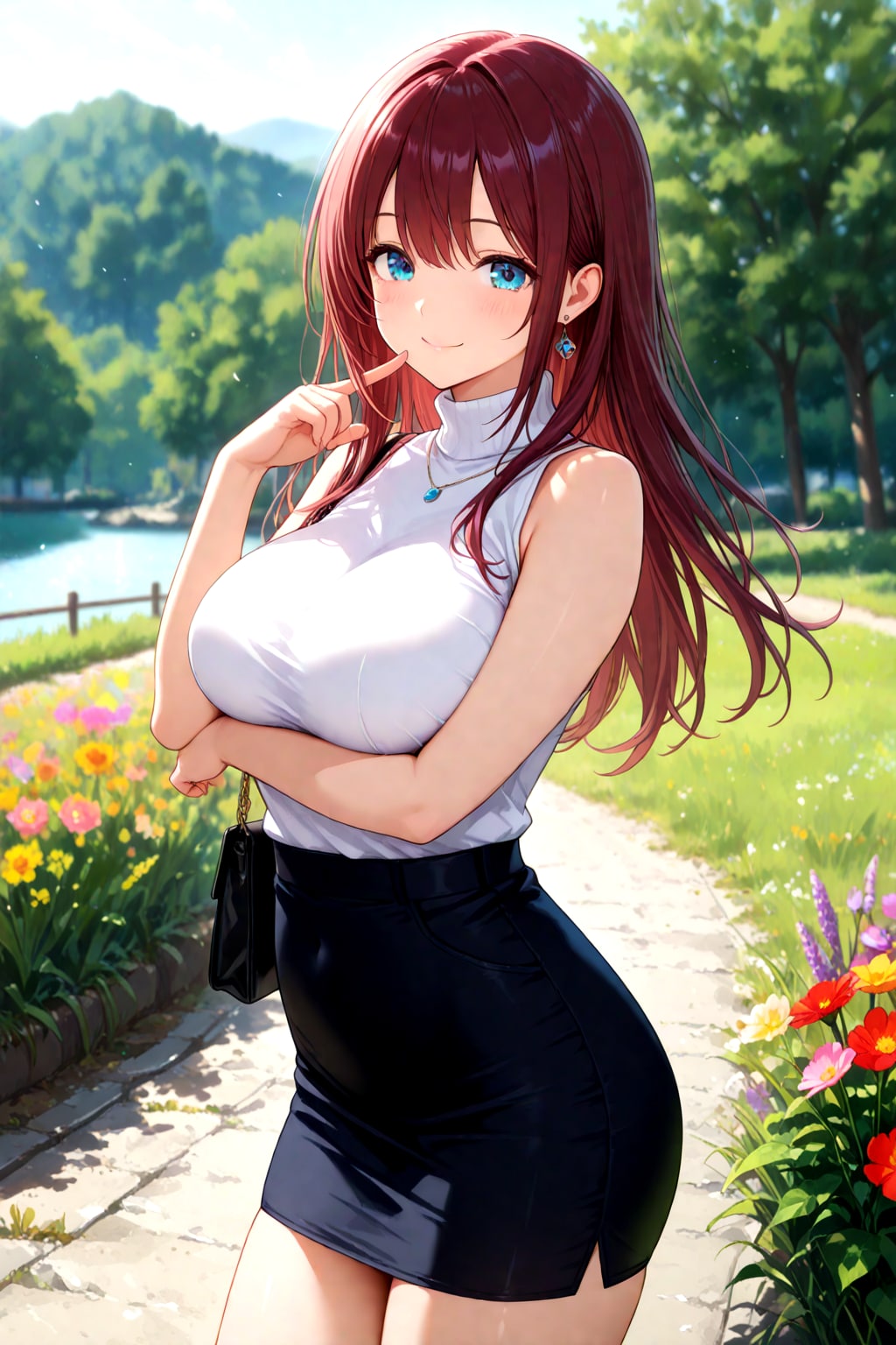 072（川沿いを散歩）