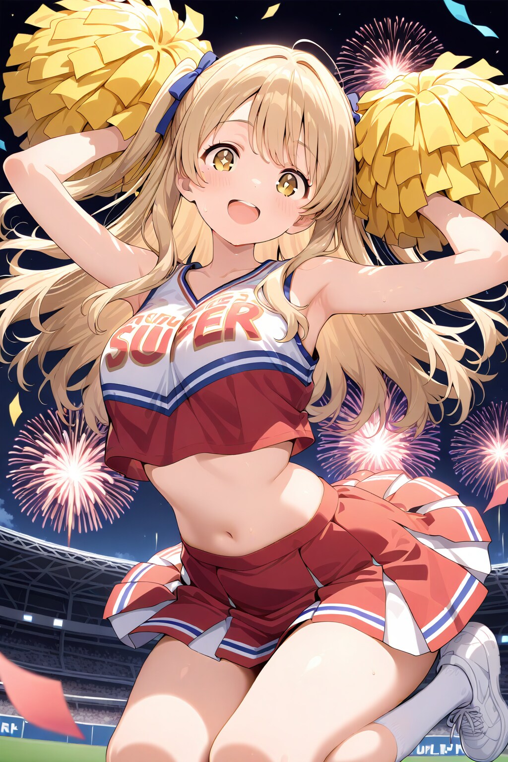 美少女チアガール | の人気AIイラスト・グラビア