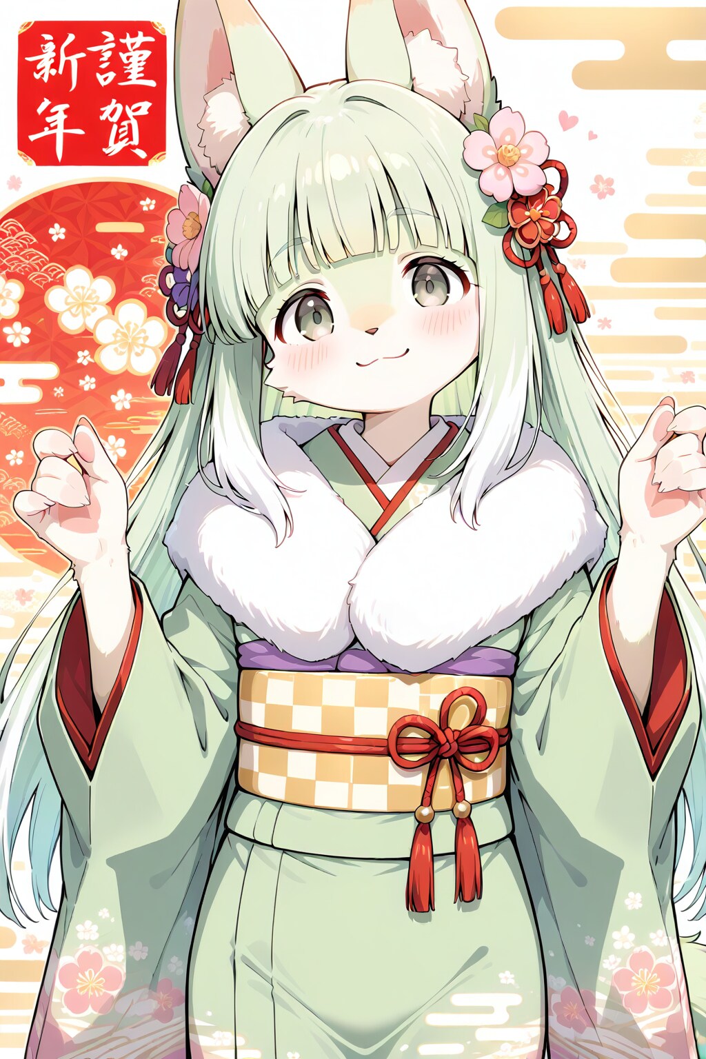 けもの系になっちゃったりんごちゃん？？