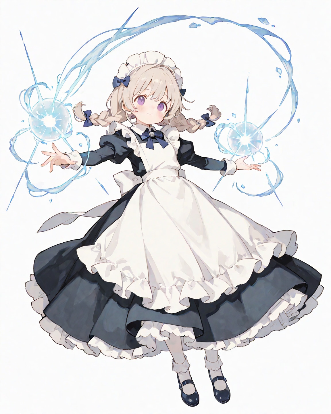 氷魔法 発動中 | の人気AIイラスト・グラビア