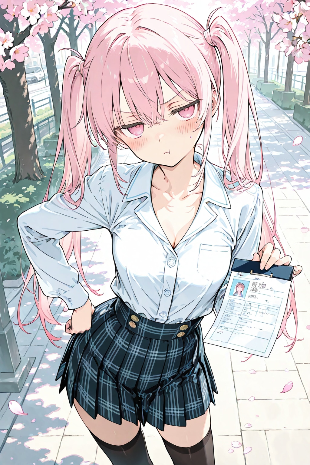 卒業式『ちゃ、ちゃんと卒業できたもん……！』アコ（アイドル娘）