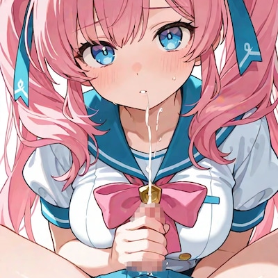 自分のコスプレで来店した変態少年の相手をする複雑な心境のピンサロ魔法少女