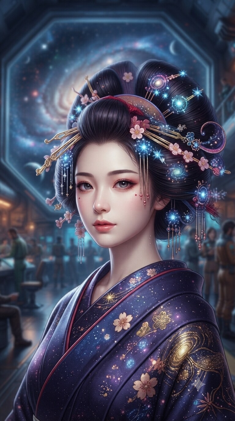 銀河の大航海時代の伊達兵庫の花魁パート41 | の人気AIイラスト・グラビア