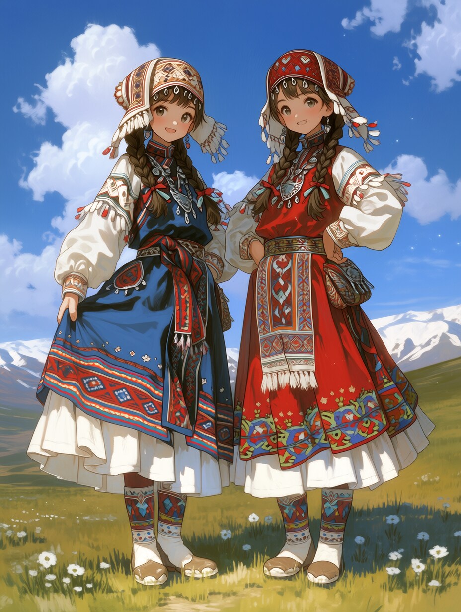 草原少女134
