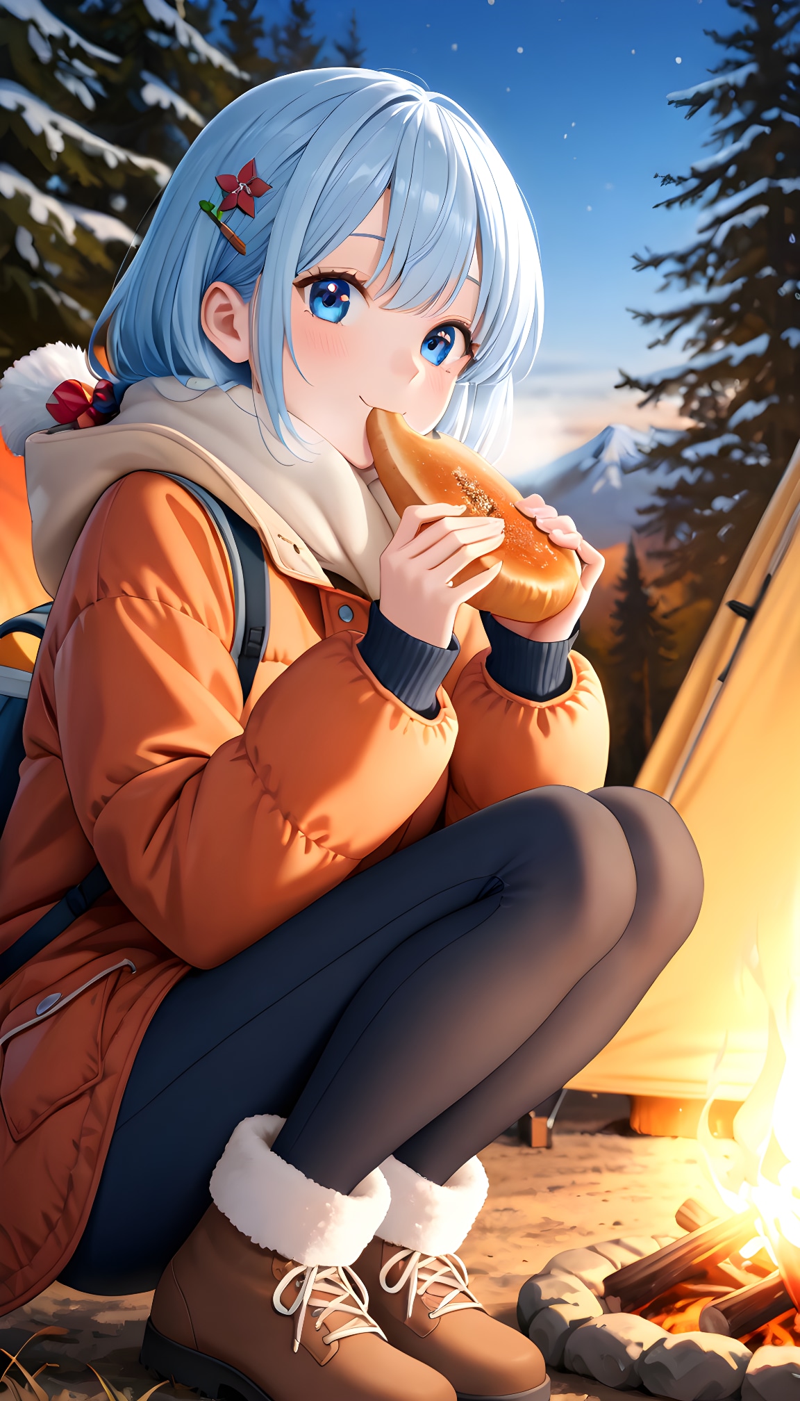 【#キャンプ(*´ω`*)】 | の人気AIイラスト・グラビア