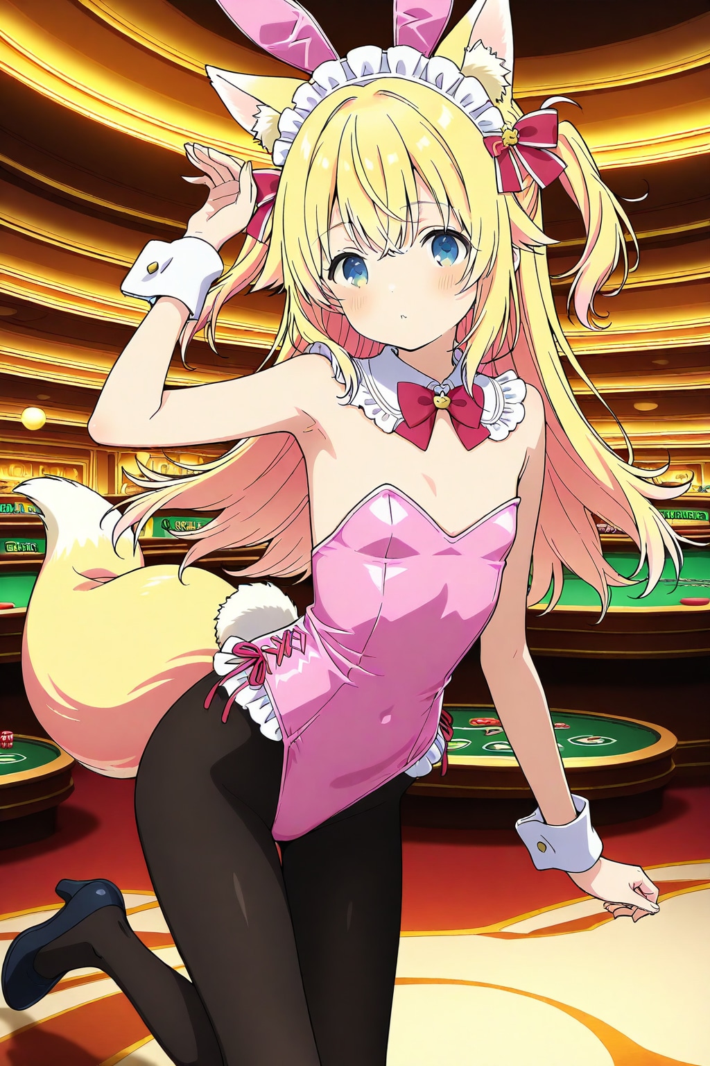 バニーでフォックスなメイド