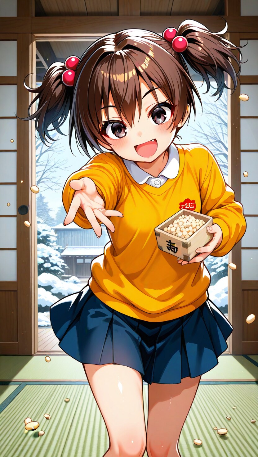 豆まき