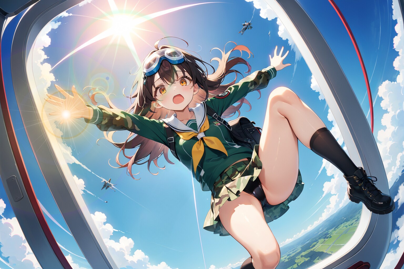 セーラー服とパラシュート部隊