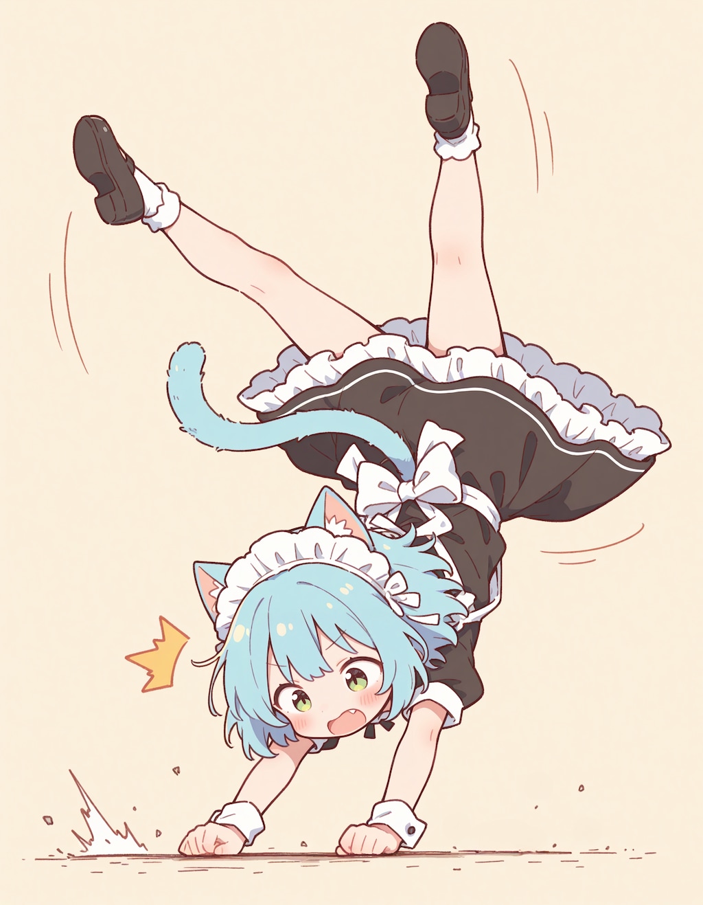 ドジっ子ネコ耳メイドちゃん3