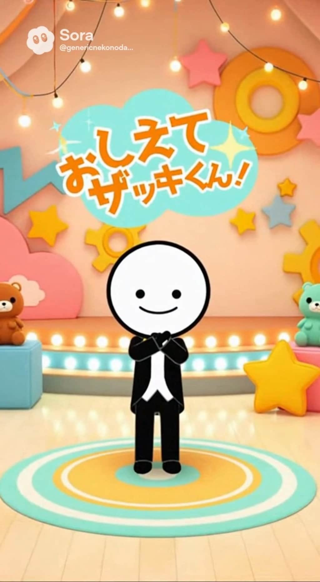 告知『教えてザッキくん！』【ニャンノ世界】