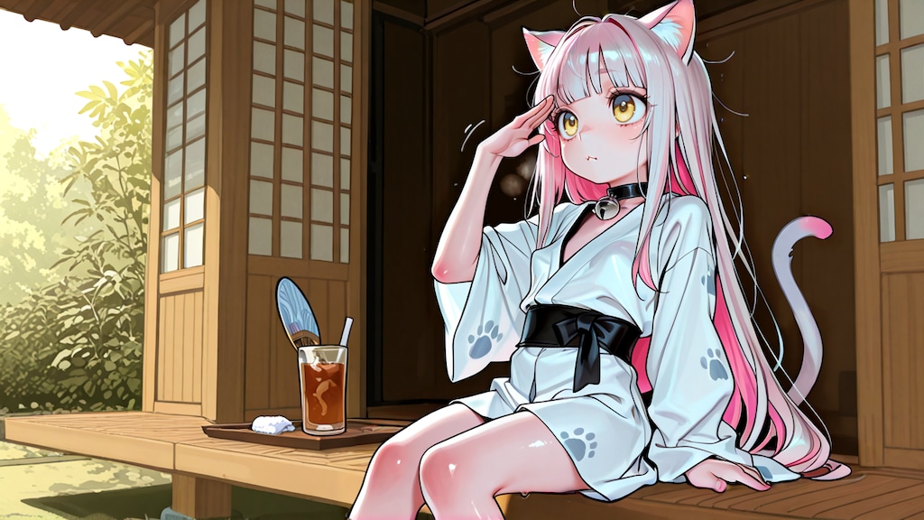 エアコン壊れたからうちわでどうにかしてくれって