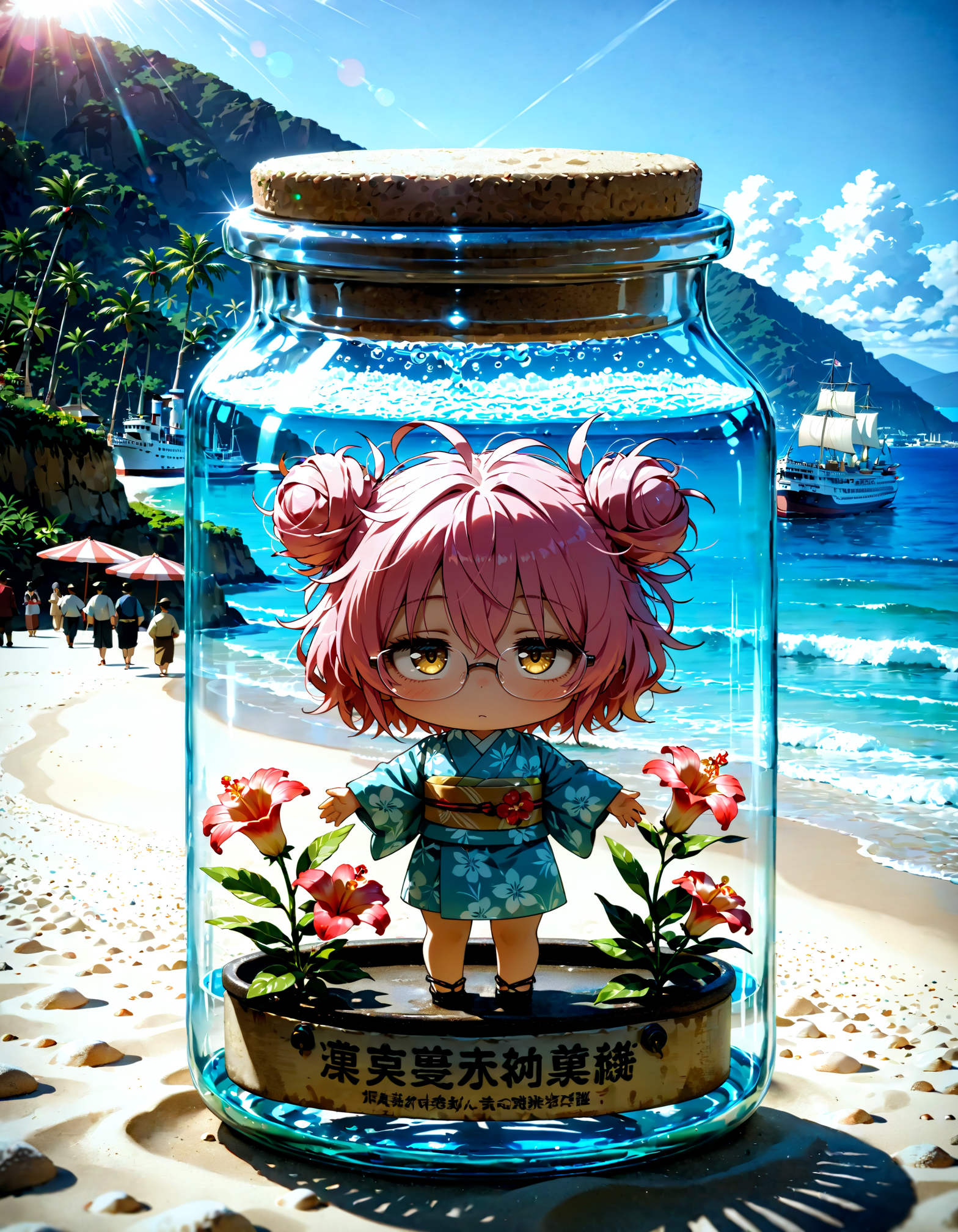 今日は何の日？　ハワイ移民出発の日 | の人気AIイラスト・グラビア