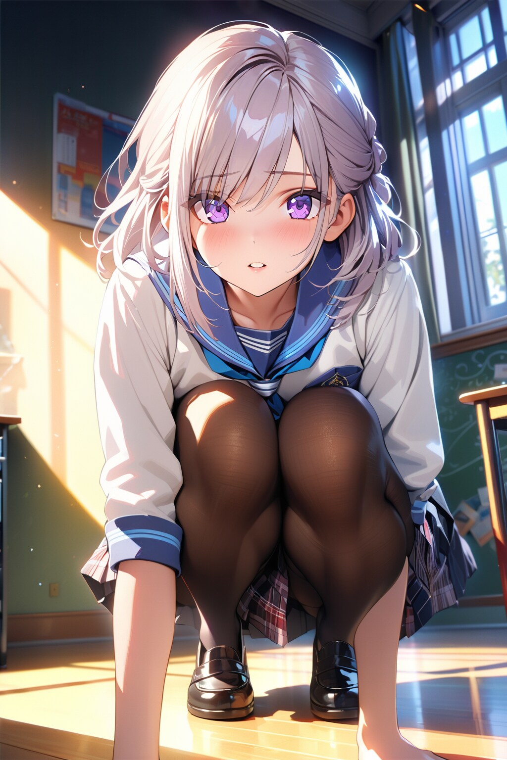 （５４５HQ）銀髪ちゃんJK