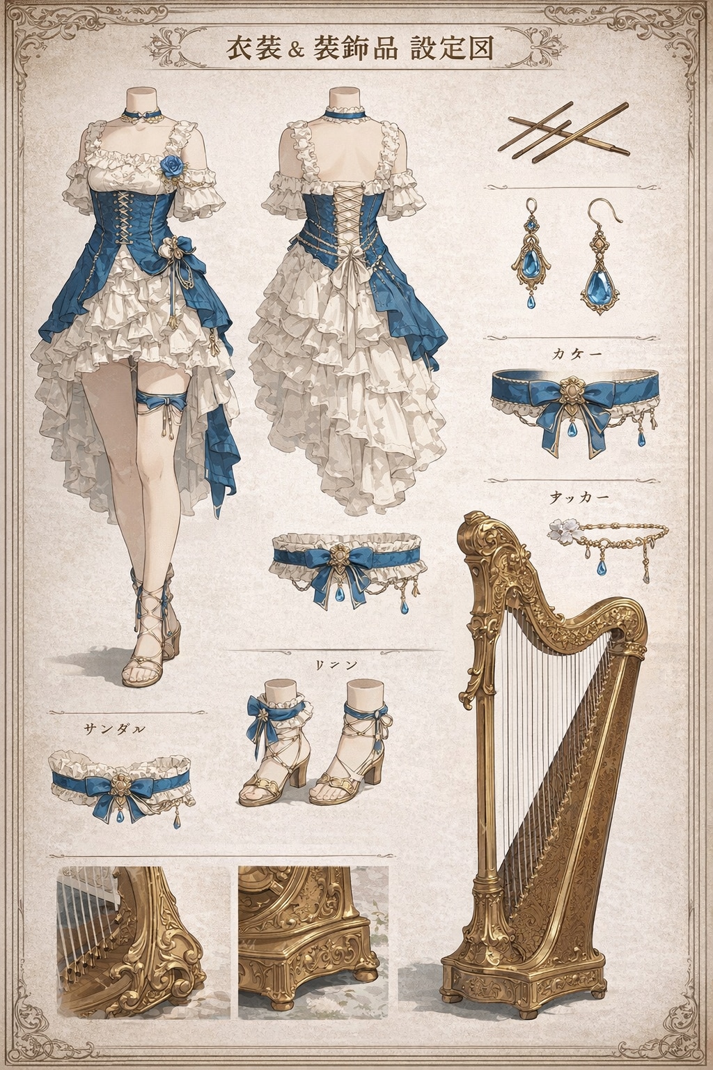 風の舞台で、振り返る影