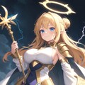 去年の1周年の時に召喚した天使さんを召喚してみた 3枚目