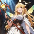 去年の1周年の時に召喚した天使さんを召喚してみた 4枚目