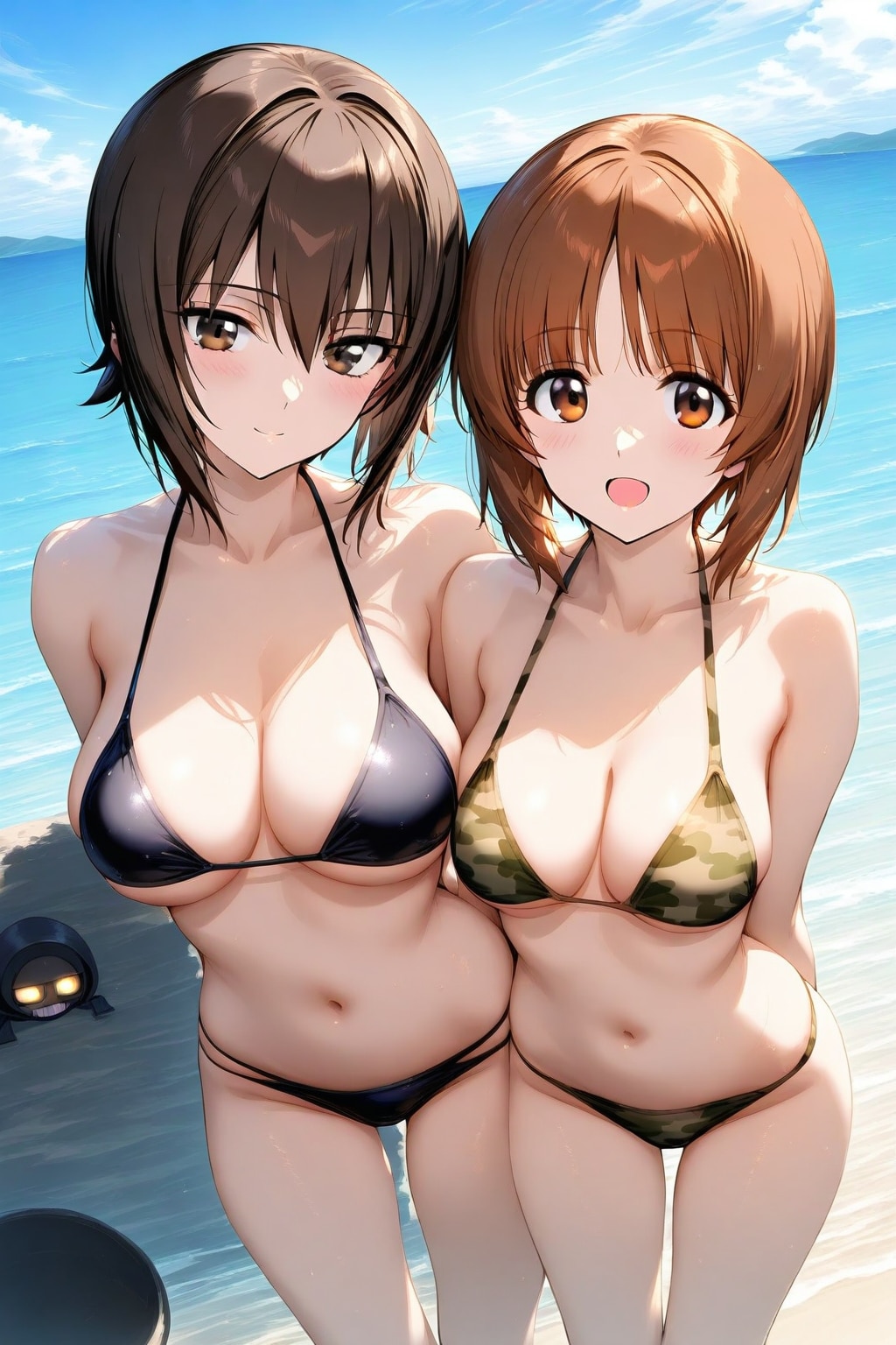 ガルパン西住姉妹👙❤️