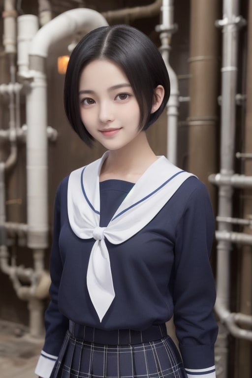 ボイラー室大好きっ娘ちゃん | の人気AIイラスト・グラビア