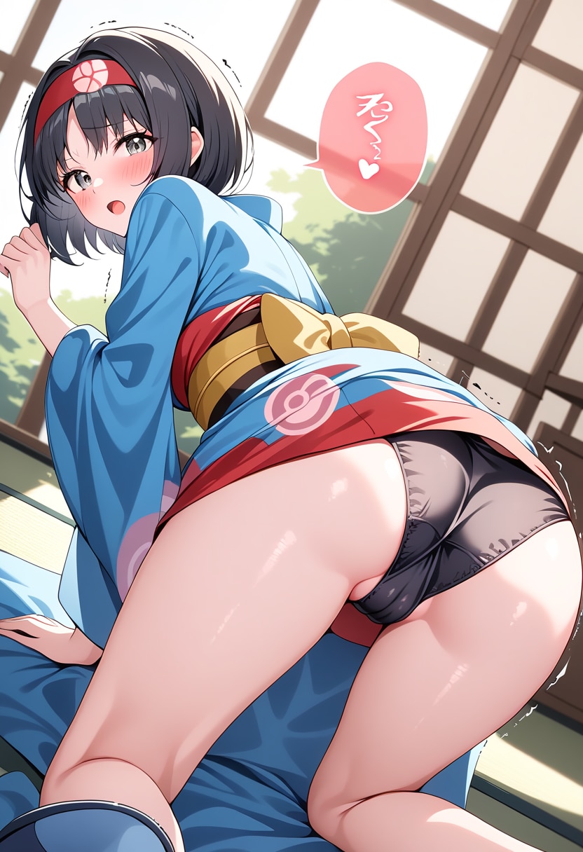 お尻のアングル　0312