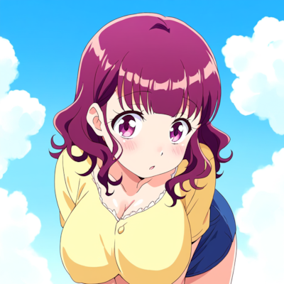 お姉さんの谷間♡ (52)