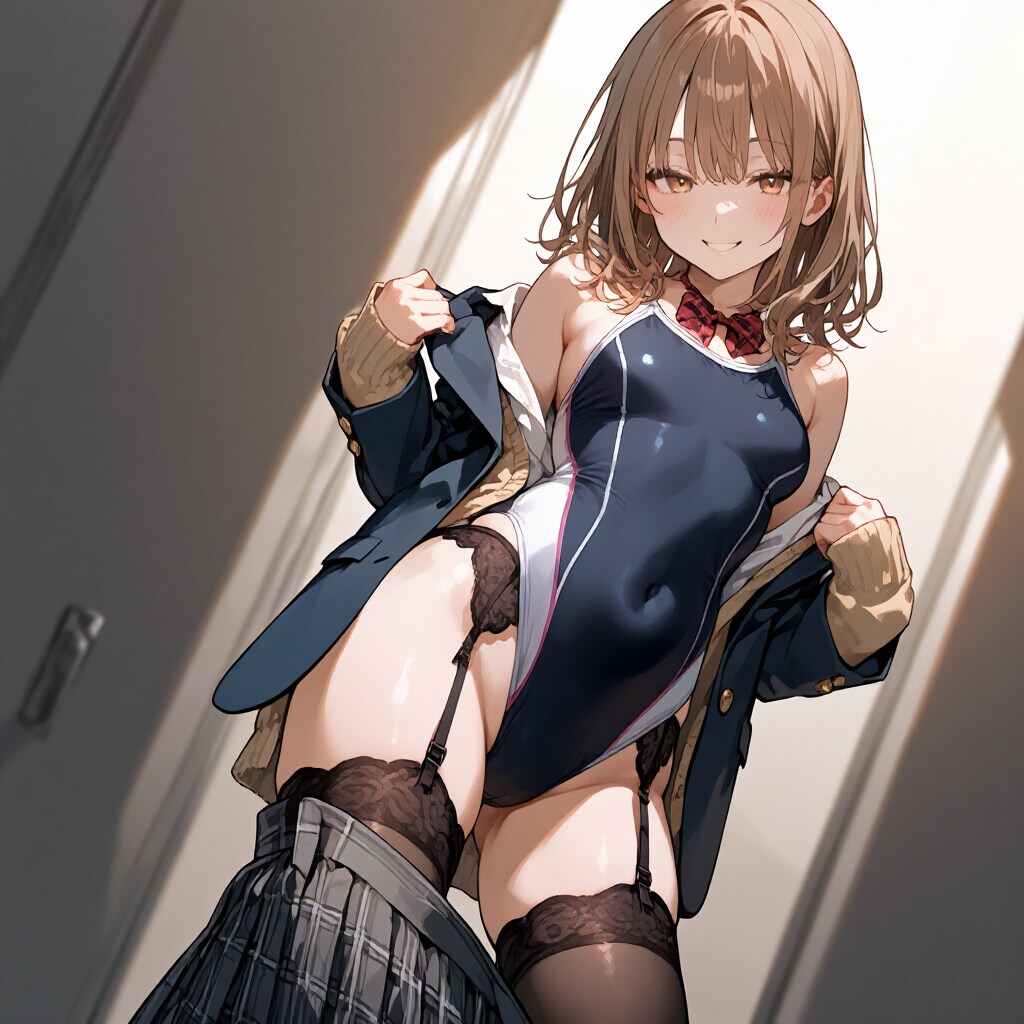 競泳水着ブレザー制服