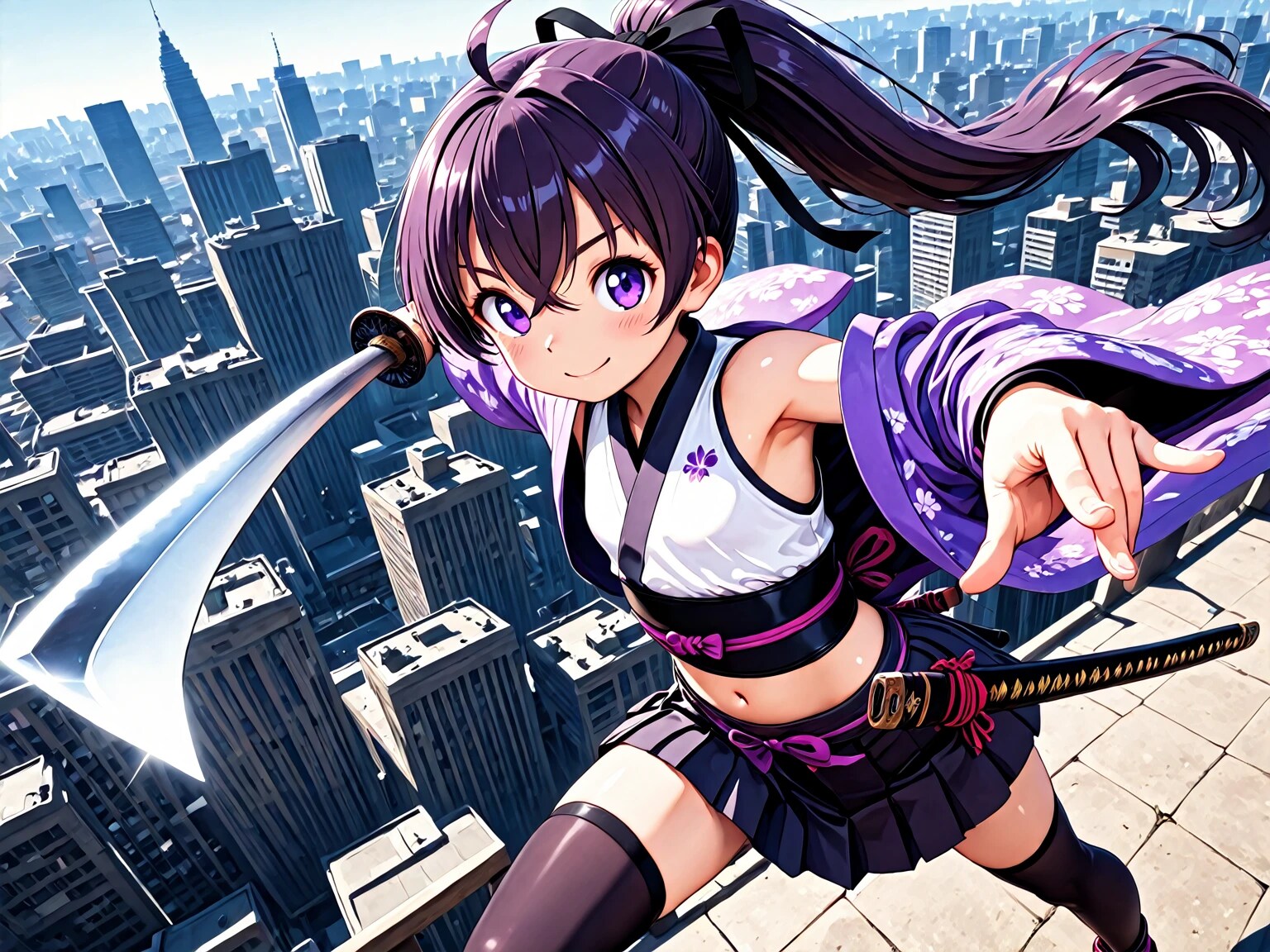 ヒーローくノ一参上！
