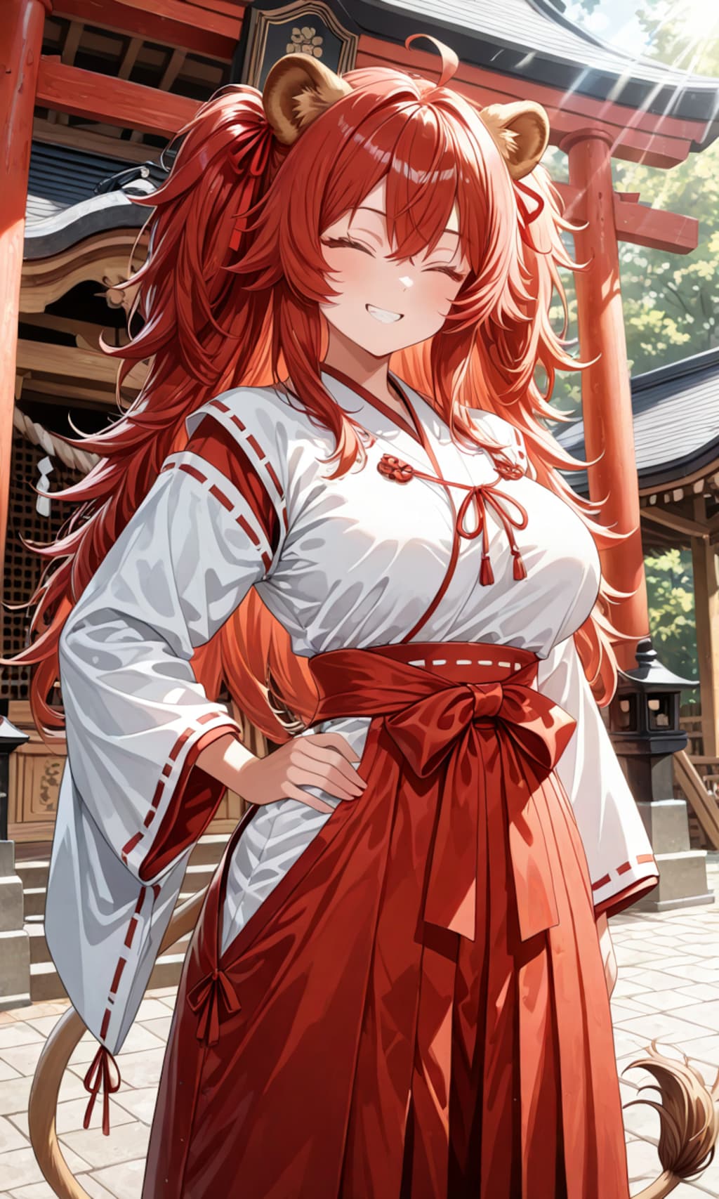 シエル(がおねぇ)巫女バイト