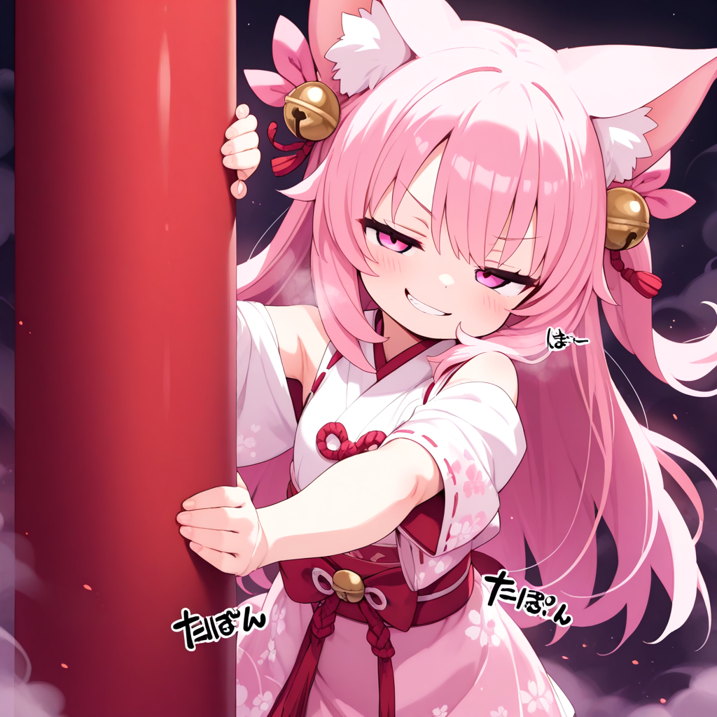 さくらちゃんが焼く焼きざかにゃを狙ううちのねこ。