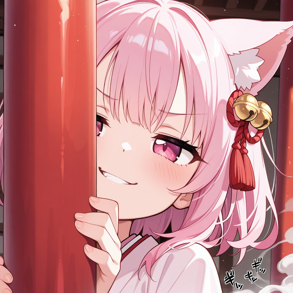 さくらちゃんが焼く焼きざかにゃを狙ううちのねこ。