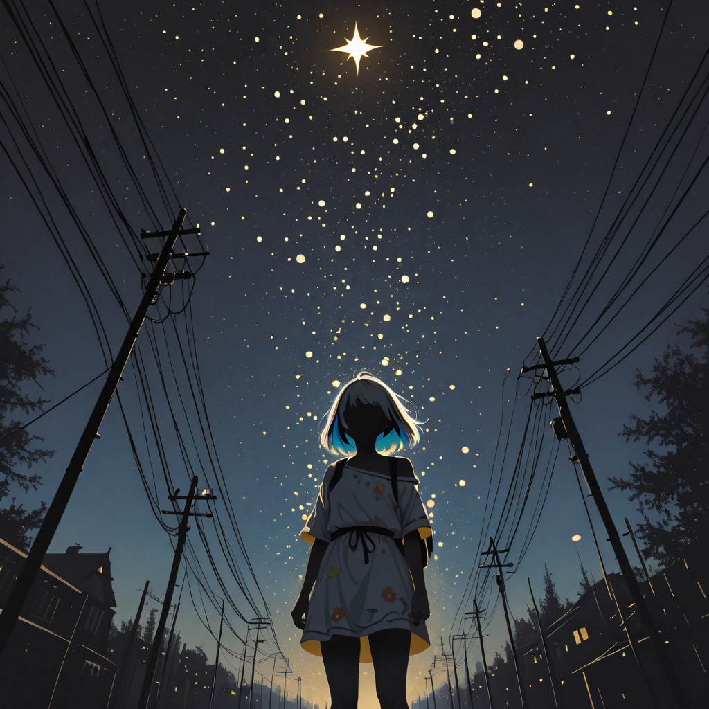 night sky | の人気AIイラスト・グラビア