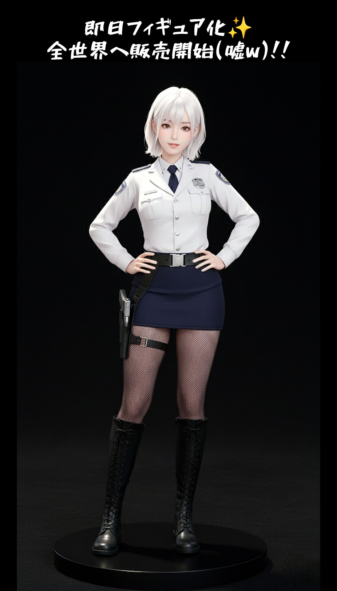 警察官(フィギュア化)