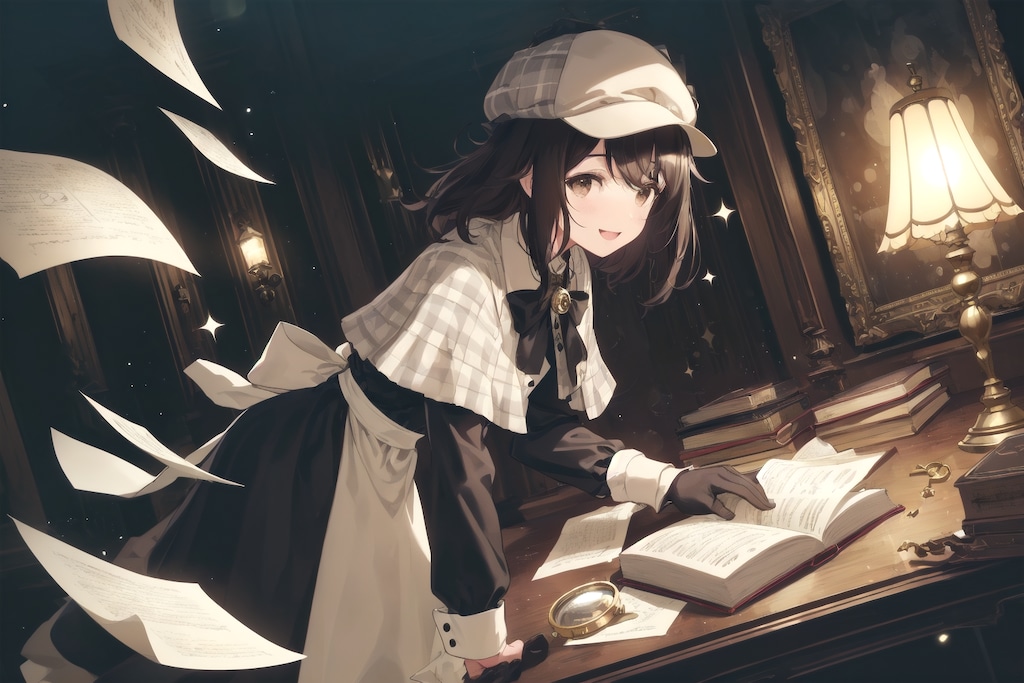 ナゾを追うのも、メイドの仕事です