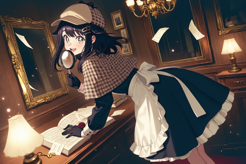 ナゾを追うのも、メイドの仕事です