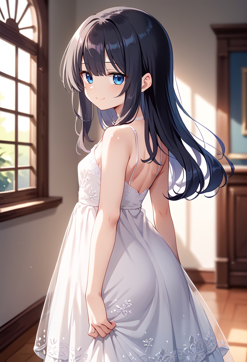 黒髪お嬢様・御御髪