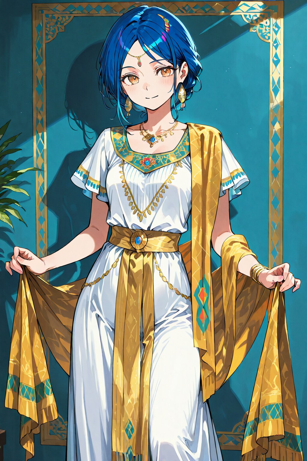 インドのサリー（衣装といっしょ）DAISY版 | の人気AIイラスト・グラビア