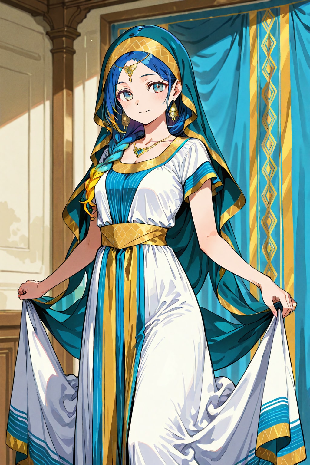 インドのサリー（衣装といっしょ）DAISY版