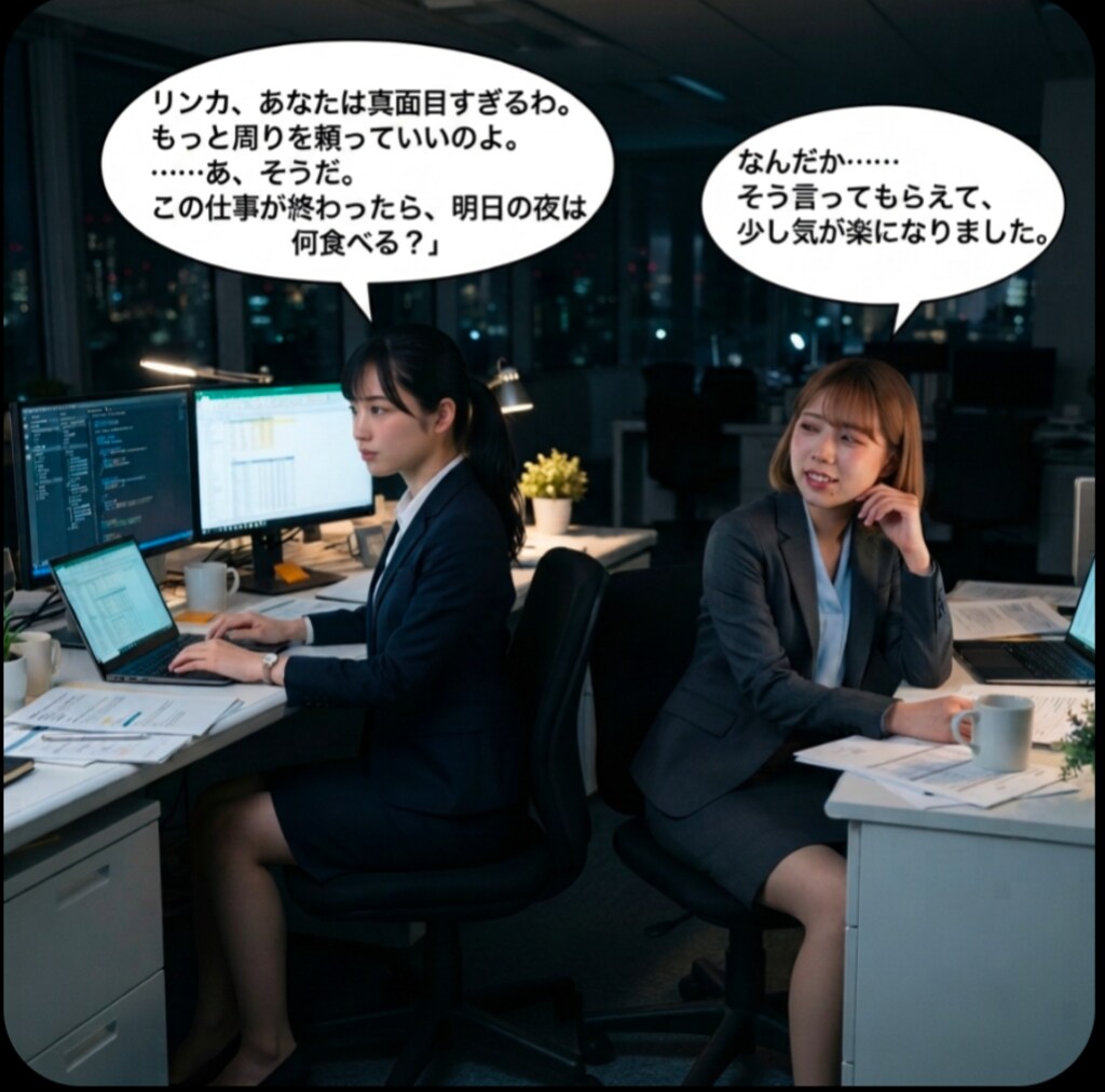 働くふたり