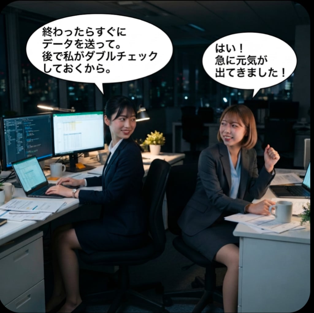 働くふたり