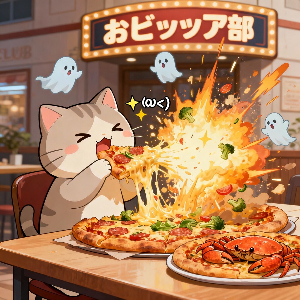 🦀クラブアクティビティ（うまいこと言ったんだな）🍕