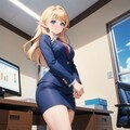 [300投稿目］エルフ秘書さん 2枚目