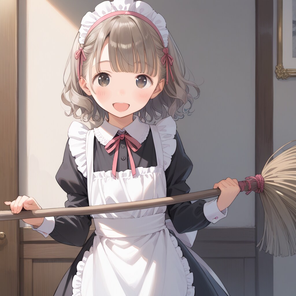 メイドさんにあこがれて