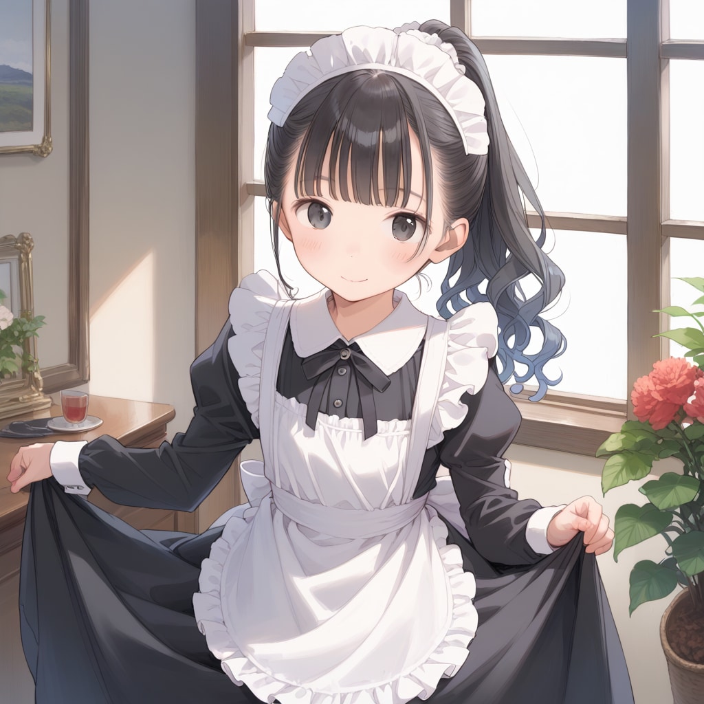 メイドさんにあこがれて