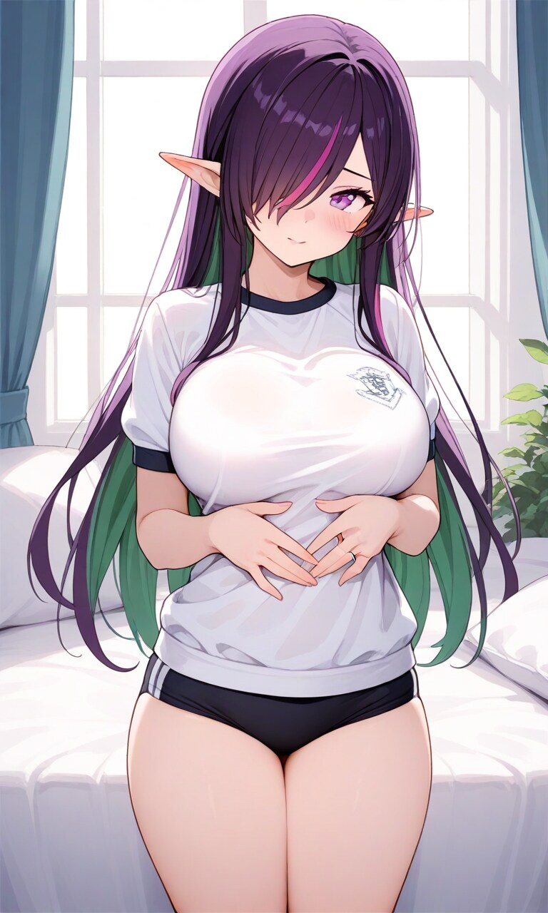 今回は黒ブルマです