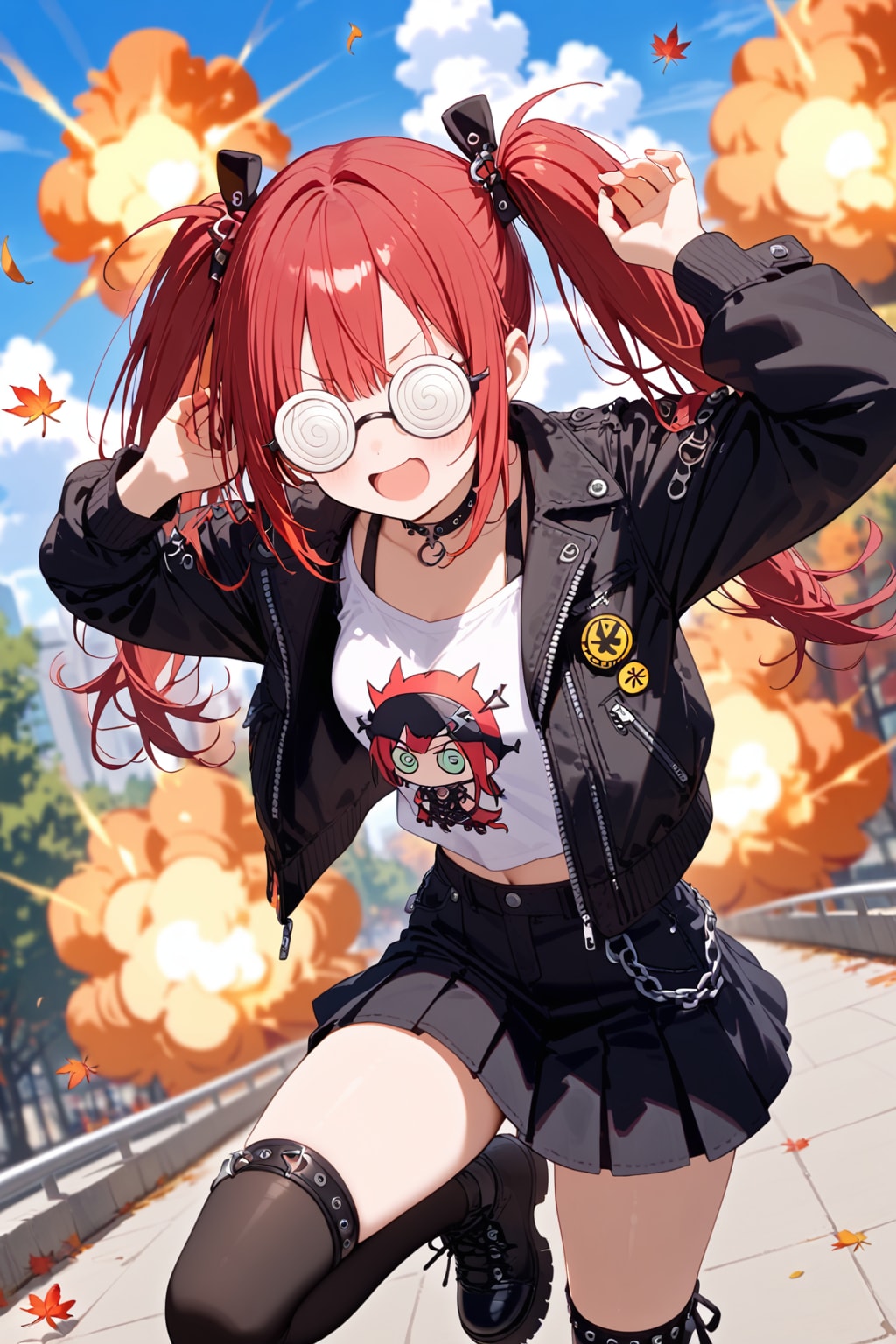 ぐるぐる眼鏡ちゃん