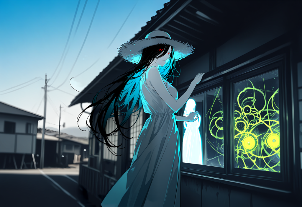 八尺様の憂鬱　ぽぽぽ