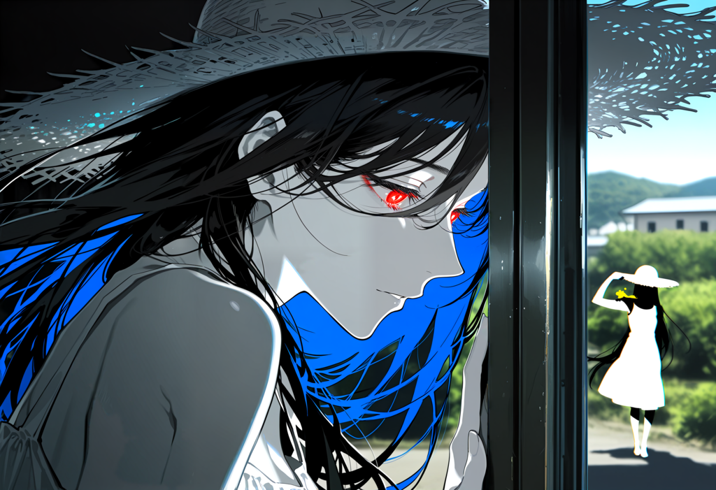 八尺様の憂鬱　ぽぽぽ