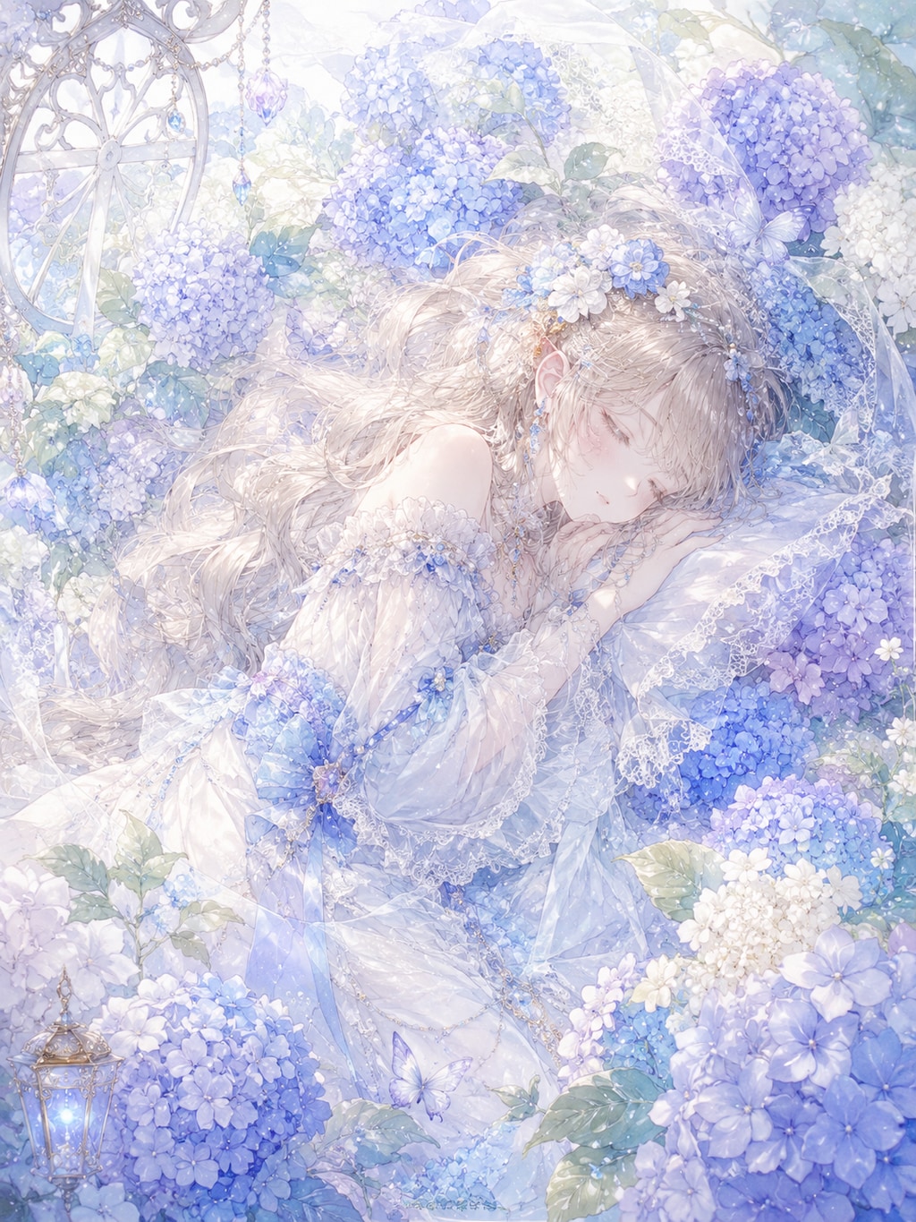 夢の花園で眠る乙女