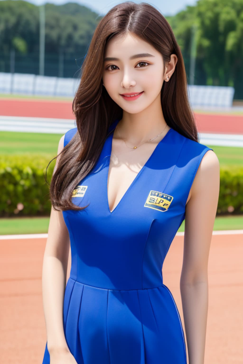 レースクィーンなの？