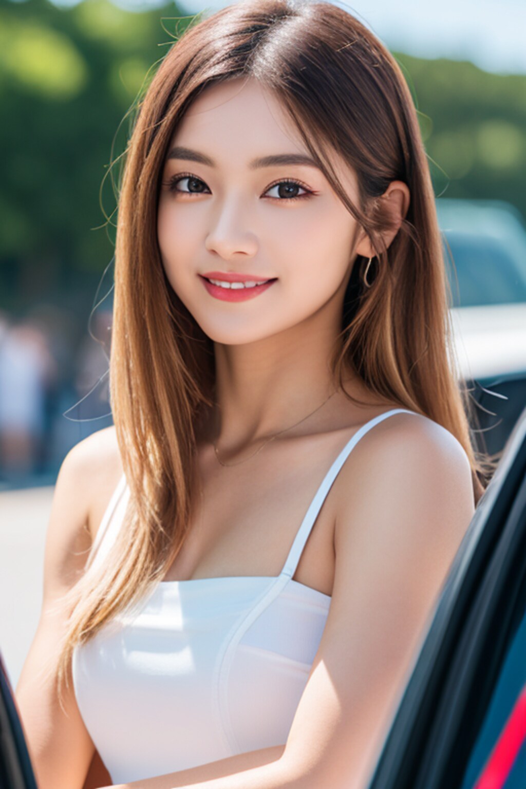 レースクィーンなの？